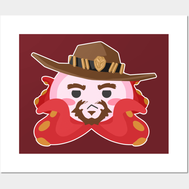 McCree Pachimari Wall Art by CuteNerds